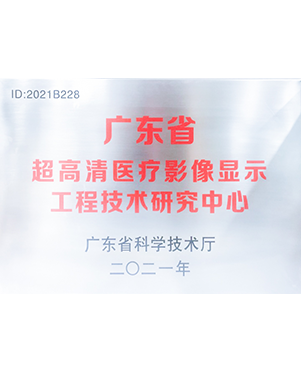 2021廣東省超高清醫療影像顯示工程技術研究中心